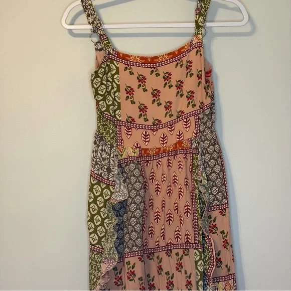 Abel the Label : Bohemian Floral Patchwork Maxi Dress - Picture 2 of 9